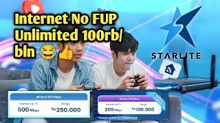 Review Starlite Indonesia Internet Murah | Paket Internet Wifi Murah No Fup Unlimited 100MBPS