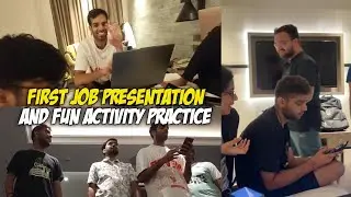 First Job Presentation & Fun Activity Practice | 5-Star Hotel Stay | Crazy Times in Mumbai Vlogs 