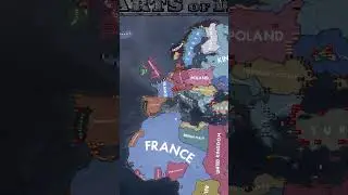so I gave GREECE ULTRA TECH... heres what happened. | HOI4 TIMELAPSE #shorts #hoi4