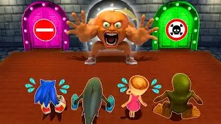 Mario Party 9 Minigames - Sonic VS Tralalelo Tralala (Hardest Difficulty)