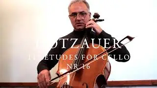 Dotzauer - 113 etudes for cello N.16 Aurelio Bertucci