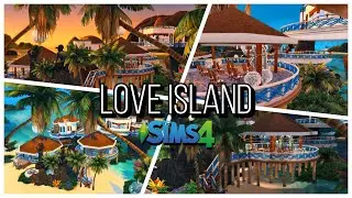 🌿🌞🌼 LOVE ISLAND ROOM TOUR - Spark'd challenge (2&egrave;me proposition) - The Sims 4 🌿🌞🌼