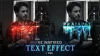 Ae Inspired Text Effect (Preset)🥶 | Alight Motion !