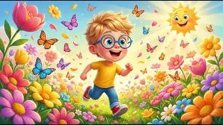 Vine Primăvara 🌼🦋 Cântec Vesel pentru Copii 🎵😊 Yaii Kids România