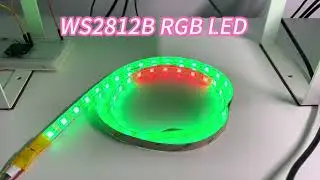 use Raspberry Pi 4B GPIO to control the WS2812B RGB LEDs Strip test OK ✅ (rpi_ws281x / neopixel)