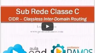 ⚫ SubRede - Subnet IP de Classe C - Como calcular Subredes - CCNA - MCP - www.professorramos.com