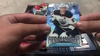 18/19 TIm Hortons hockey cards CONNER CONNOR MCDAVID CLEAR CUT