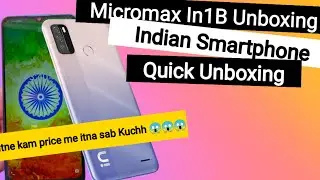 Micromax In1B Unboxing Indian Smartphone #Shorts