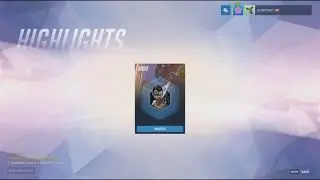 *First Time On Oasis, Gets Play Of The Game* -Overwatch: Play Of The Game (Symmetra on Oasis)