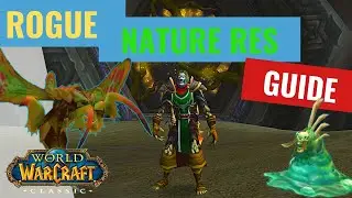 Phase 5 Rogue Nature Resist Gear Guide!!! WoW Classic