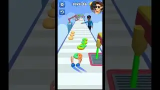 Donut Stack Game 🍩 #videogames New Level