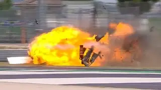 Big accident Lamborghni Huracan GT3 EVO II | GTWC 20.07.2025 | MISANO