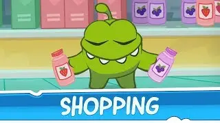 Om Nom Stories: Video Blog - Shopping (Cartoons for Children)