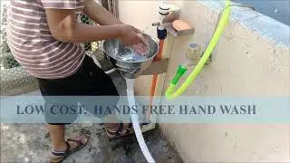 HANDS FREE- HAND WASHING STATION