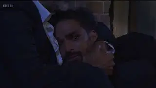 EastEnders: Ravi Gulati Punches Davinder Gulati (8th January 2026)