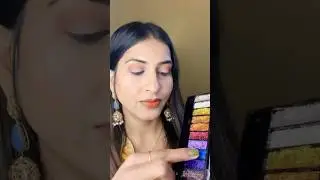 Glitter Eyeshadow Kaise Lagaye ✨ | How to do Glitter Eyeshadow | #shorts #eyemakeup #glowwithnidhi
