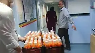 Donation Orange Juice to fight COVID-19