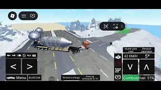 Vida de caminhoneiro. Meu novo caminhão não teve força suficiente. (Épico fora da estrada Roblox)