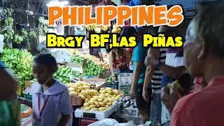 NEVER SEEN LIFE | SIDEWALK MARKET | WALKING AROUND at Brgy BF LAS PI&Ntilde;AS Philippines