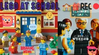 🎒 LEGO School Adventures &ndash; Teacher&rsquo;s Day Special! 🍎 #lego #video #school 