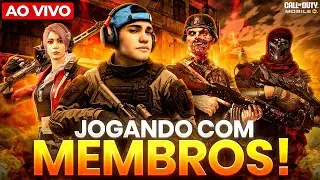 🔴JOGANDO COM OS MEMBROS DO CL&Atilde;! !MEMBROS
