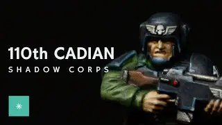 110th Cadian Regiment 'Shadow Corps' | Color Schemes