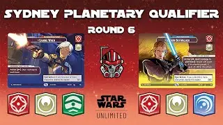 Sydney Planetary Qualifier Round 6  | Sabine ECL  vs. Anakin Blue | STAR WARS: UNLIMITED
