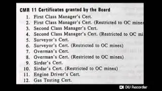 Statutory Certificates Issued by BME, DGMS Hindi Version