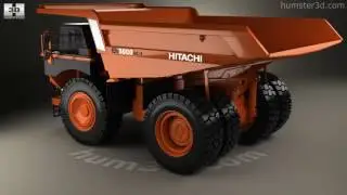 Hitachi EH5000AC-3 Dump Truck 2017 3D model by 3DModels.org