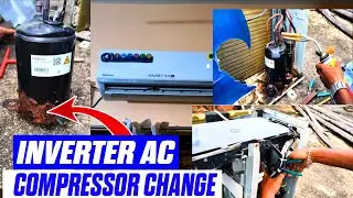 Amstrad Inverter Ac Gas leak 😱 Split AC Compressor Change ❌ଏମିତି କିଛି କଲେ କରିବାକୁ ପଡ଼ିବ ଅଧିକ ଖର୍ଚ୍ଚ
