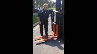 Lift Truck Fork Inspection