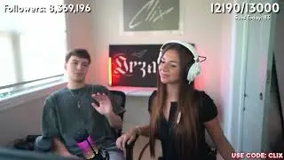 Clix's reaction when his GF Thea called him a 