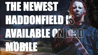 PLAYING MICHAEL MYERS IN THE NEW HADDONFIELD #deadbydaylightsurvivor #dbd #behaviourinteractive