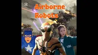 Airborne Robots #edit #album #music #heroes #team #foryou #youtube #youtubeshorts #youtuber #shorts