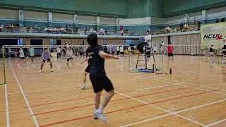 2026彰師大盃  乙組混雙16強  臺灣師大 周俊宏張沁妘 vs 球都給你打 蔡承達林曦