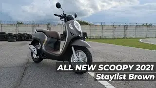 Pertama Kali Nyobain Malah Jadi Pengen Beli | All New Scoopy 2021 Staylist Brown