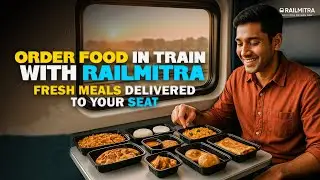 Order Food in Train with RailMitra | Fresh Meals Delivered to Your Seat | RailMitra | Train Food App