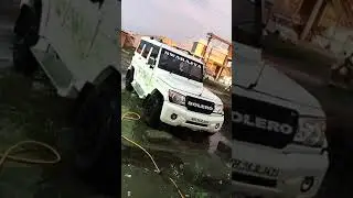 Bolero washing 🚙😊 plz share and subscribe video