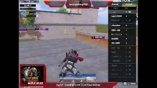 FaZzY GAMING LIVE STREAM CUSTOM ROOM