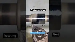 Friction welding #welding #mechanicalengineering #trending #engineering