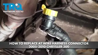 How to Replace AT Wire Harness Connector  2005-2010 Chrysler 300