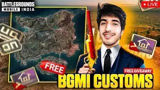 BGMI LIVE CUSTOM ROOMS 🔴| 10 RP GIVEAWAYS💸  |#bgmilive #rpgiveaway  #bgmicustomroom #bgmishortslive