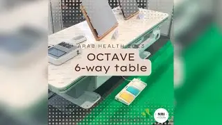 OCTAVE X-ray system demo (6-way table) at Arab Health 2023 by NMI