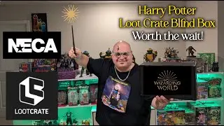 NECA Harry Potter & Wizarding World January 2025 Loot Crate Blind Box!
