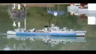 RC Boat  - HMS Solebay - Destroyer