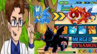 dynamons world NEW merged Dynamon🤯😮🐲+🐗☠️😈 👇🏻#dynamonsworld#pokemon #viralvideo2025 #underworldcastle
