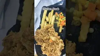 Chicken Steak #food  #steak  #eating #chicken #shorts #subscribe #foodblogger