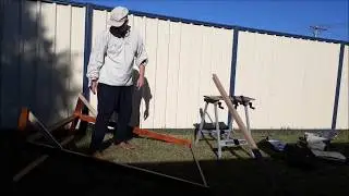 Part 1 Making a Weapon Rack/Stand to hold spears, swords, hammers, and axes