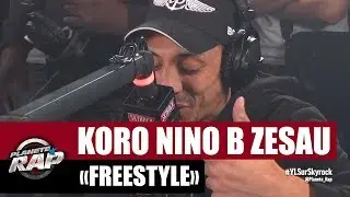 Koro, Nino B & Zesau en freestyle #PlanèteRap