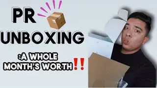 A WHOLE MONTH'S WORTH OF PR UNBOXING || Mottaskin